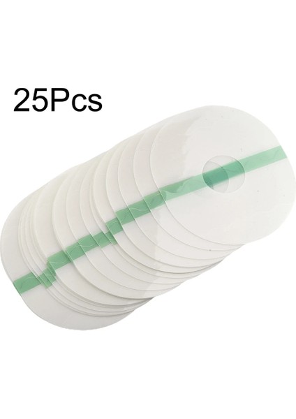 25 Pcs Freestyle Libre Yapışkanlı Yamalar Oval Şeffaf Freestyle Yapışkanlı Bandajlar 4 1/2" x 3 1/5 Büyük Paket Fixic Için (Yurt Dışından)