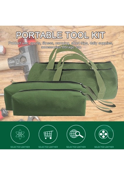 L-33X19CM Çok Fonksiyonlu Alet Çantası Çok Amaçlı Alet Rulo Çanta Anahtarı Rulo Kese Asılı Alet Fermuar Taşıyıcı Tote Çalışma Alet Çantası Alet Çantası (Yurt Dışından)