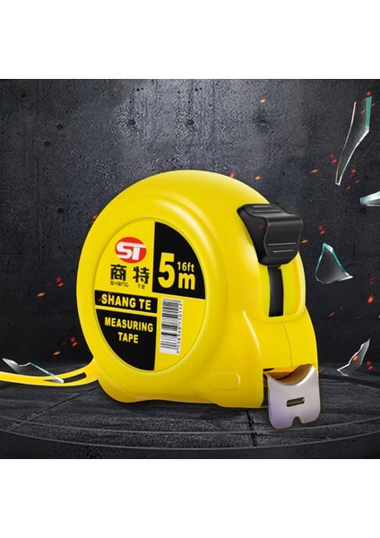 5.19 M 5 Metre Geri Çekilebilir Çelik Malzemeler Paslanmaz Çelik Bant Çelik Bant Cetvel Otomatik Mezura Ölçü Ağaç Işleme Araçları (Yurt Dışından) modelleri