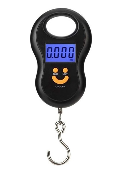 Elektronik Tartı 50KG 10G Taşınabilir Mini Dijital El Balık Oltası Asılı Ölçek Elektronik Ağırlık Bagaj Ölçeği LED Ekran Gıda Ağırlık Seti (Yurt Dışından)