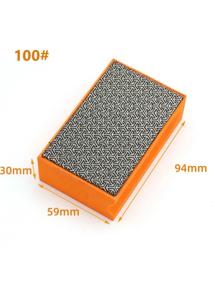 100 Elmas El Parlatma Pedi 90*55MM Kiremit Cam Aşındırıcı Taşlama Bloğu Pedi Taş Mermer Seramik Aşındırıcı Zımpara Diskleri (Yurt Dışından) fırsatları