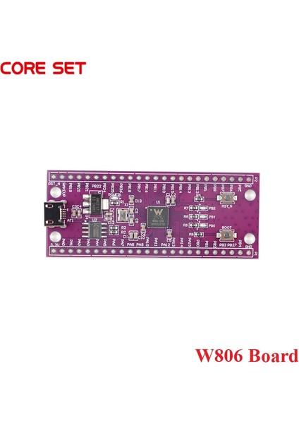 W806 Kurulu W806 W801 W800 Geliştirme Kartı W806 W801 W800 Mikrodenetleyici 32-Bit Soc Iot Mcu W801-C400 W806-C200 W806-KIT (Yurt Dışından) modelleri