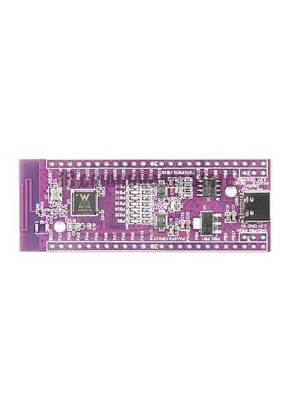 W801 Kurulu W801 Mikrodenetleyici 240 Mhz 32BIT Wifi Bluetooth Çift Modlu Geliştirme Kurulu Qfn-56 C400 Soc Mcu Çip Geliştirme Düşük Güç (Yurt Dışından)