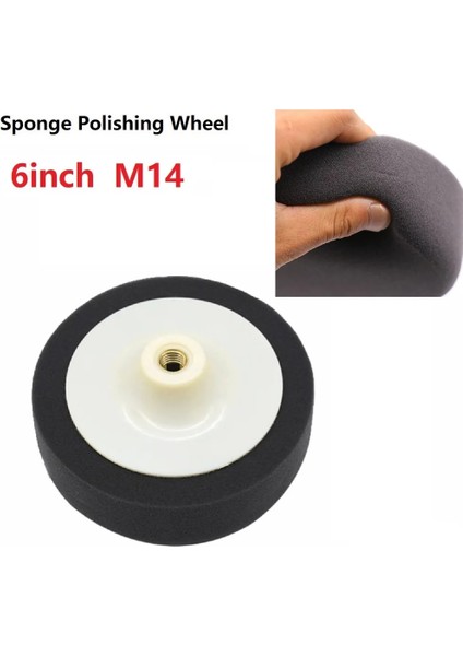 1 Adet 6 Inç Parlatma Pedleri Araba Parlatıcı Sünger Tekerlek Parlatma Plakası Ayna Ağda Azaltma Diski Sünger Topu Taşlama Plakası (Yurt Dışından) fırsatları