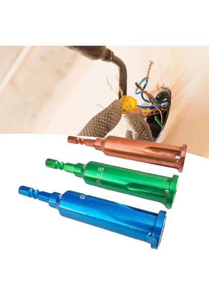 Yeşil 3 Delik/5 Delik Özel Kablo Konektörü Basit Kurulum Tel Twister Kolayca Kırılmaz Profesyonel Büküm Tel Aracı (Yurt Dışından) indirimleri