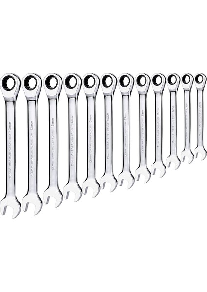 8mm-1 Adet Cırcır Kombinasyonu Metrik Anahtar Seti El Aletleri Tork Dişli Soket Somun Araçları Bir Anahtar Seti, Araba Tamiri Için Evrensel Somun Anahtarları (Yurt Dışından)
