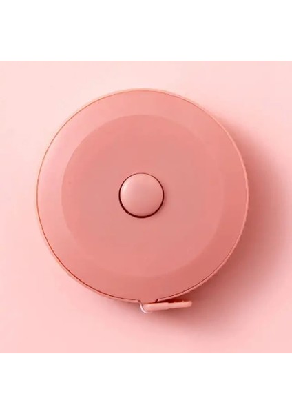 Pembe 1.5 M 150 Cm/60 Inç Mini Geri Çekilebilir Yumuşak Taşınabilir Cetvel Mezura Kumaş Kaplı Terzi Cetvel Dikiş Araçları Aksesuarları (Yurt Dışından)