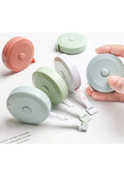 Pembe 1.5 M 150 Cm/60 Inç Mini Geri Çekilebilir Yumuşak Taşınabilir Cetvel Mezura Kumaş Kaplı Terzi Cetvel Dikiş Araçları Aksesuarları (Yurt Dışından) fırsatları