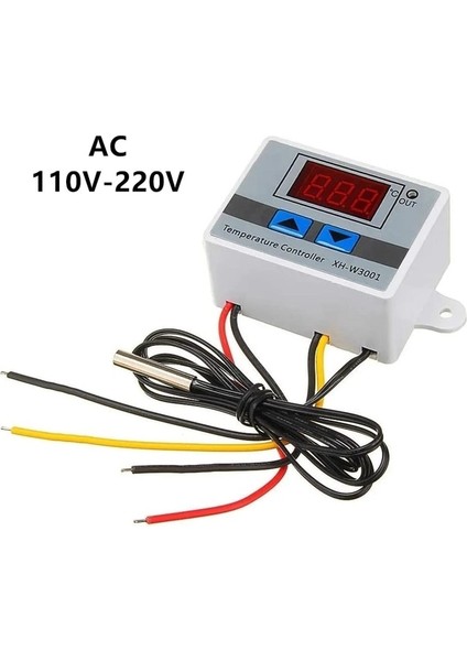 Ac 110-220V XH-W3001 Dijital Kontrol Sıcaklık Mikrobilgisayar Termostat Anahtarı Termometre Yeni Termoregülatör 12/24/220V (Yurt Dışından)