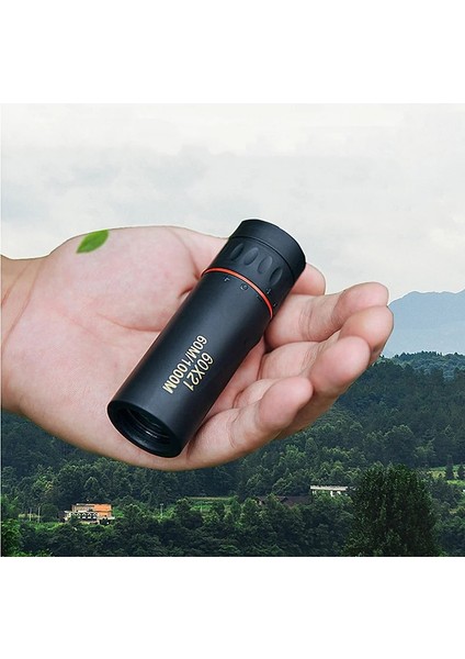 60X21 ZK30 Dropshipping 60X21 Mini Monoküler Yüksek Güçlü Dürbün, Yüksek Büyütme Yüksek Çözünürlüklü Düşük Işıklı Görüş Dürbün (Yurt Dışından)
