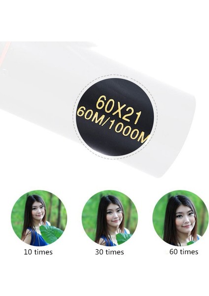 60X21 ZK30 Dropshipping 60X21 Mini Monoküler Yüksek Güçlü Dürbün, Yüksek Büyütme Yüksek Çözünürlüklü Düşük Işıklı Görüş Dürbün (Yurt Dışından) fırsatları