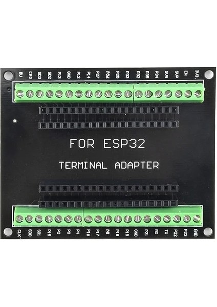 ESP32 ESP32 Geliştirme Kurulu Kesme Kartı Gpıo 1'e 2 Için 38 Pin NODEMCU-32S Lua Genişletme Kartı ESP-32S CP2102 ile Uyumlu (Yurt Dışından)