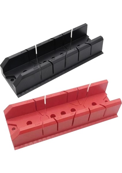 Kırmızı Sıkma Gönye Kutusu Kelepçeli 45°90 ° Açı Gönye Kutusu Plastik Gönye Kutusu Budama Kesme El Donanımı Dropship (Yurt Dışından) fiyatları