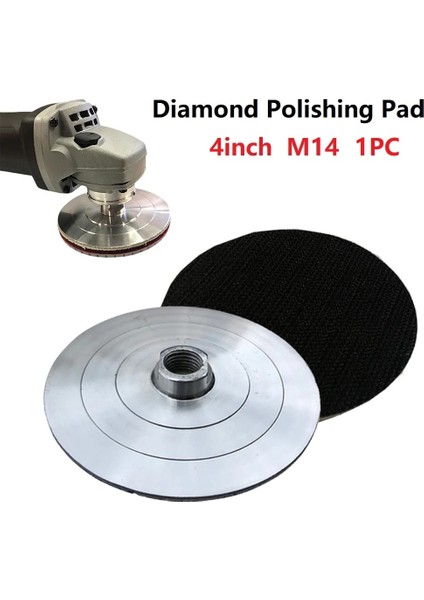 Yeni Pratik Parlatma Pedleri 4 Inç Pedler 1 Pc 4 Inç Alüminyum Taban Destek 100MM Zımpara Parlatma Makinesi Için (Yurt Dışından) indirimleri
