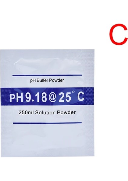 C Ph Test Ölçer Ölçü Kalibrasyon Çözümü Ph Tampon Tozu 4.01/6.86/9.18 (Yurt Dışından)