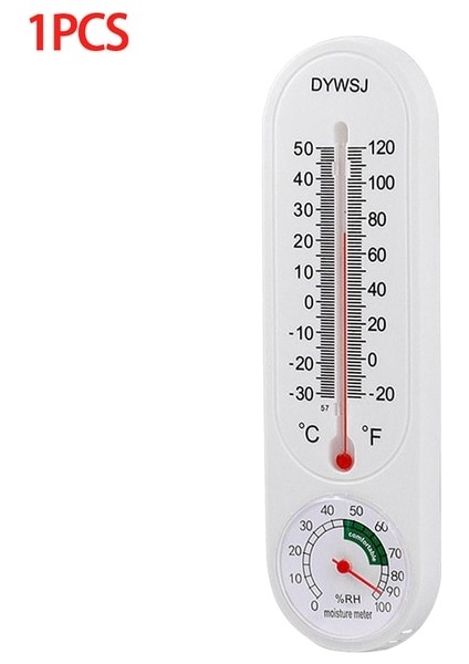 1 Adet Yetiştirme Termometre Duvar Asılı Termometre Nem Ölçer Higrometre Kapalı Duvara Monte Sera Sıcaklık Kontrol Cihazı (Yurt Dışından)