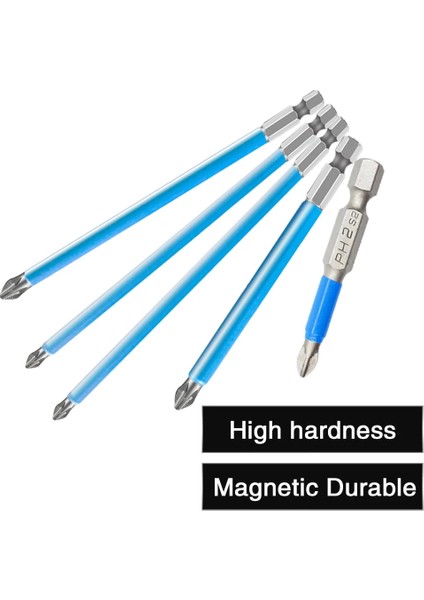127MM Dızaınlıfe Ph2 Çapraz Bit Matkap Kafa Seti Hex Shank Manyetik Uyar Elektrikli Tornavida Uçları Ipuçları Metrik Rüzgar Toplu Kafa Güç Aracı (Yurt Dışından)