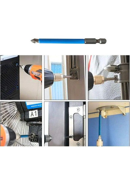 127MM Dızaınlıfe Ph2 Çapraz Bit Matkap Kafa Seti Hex Shank Manyetik Uyar Elektrikli Tornavida Uçları Ipuçları Metrik Rüzgar Toplu Kafa Güç Aracı (Yurt Dışından)