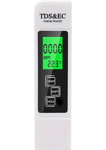 Stil B 3'ü 1 Arada Ph Su Algılama Kalemi Santigrat Fahrenheit Su Algılama Kalemi Iletkenlik Tds Ec Aralığı 0-9990 Ev Akvaryum Için (Yurt Dışından)