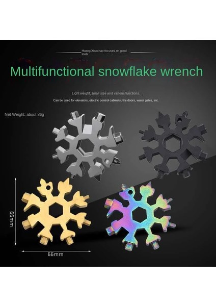 Siyah Evrensel Taşınabilir 18-In-1 Kar Tanesi Tork Anahtarı Çok Aletli Paslanmaz Çelik Alet Takımı Çok Fonksiyonlu El Aletleri Manuel Alet (Yurt Dışından) modelleri