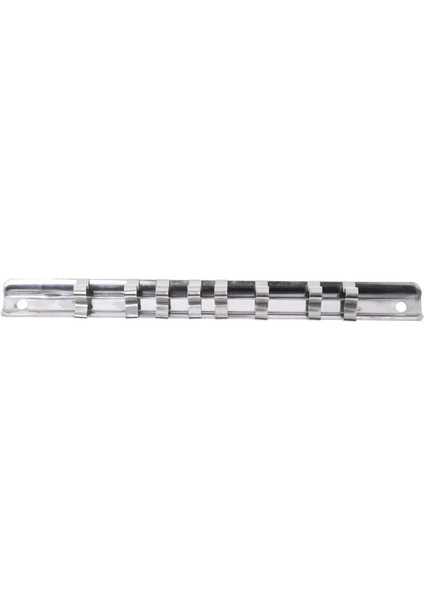 Dörtte Bir 2022 Yeni Soket Raf Tutucu 1/4 "3/8" 1/2" 8 Klipsli Raylı Alet Düzenleyici Depolama (Yurt Dışından)