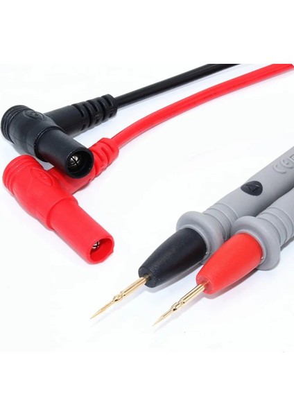 Sivri 1000V 10 A 1 Çift Evrensel Dijital 1000V 10A 20A Ince Uçlu Iğne Multimetre Çoklu Metre Test Kurşun Probu Tel Kalem Kablo Multimetre Test Cihazı (Yurt Dışından)