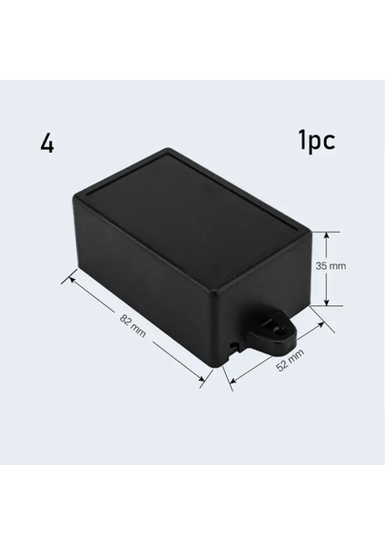 1 Adet Stil 4 Beyaz Abs Plastik Elektronik Alet Çantası Ev Konut Su Geçirmez Kapak Projesi Muhafaza Kutuları Pratik Elektrik Parçaları Aracı (Yurt Dışından)