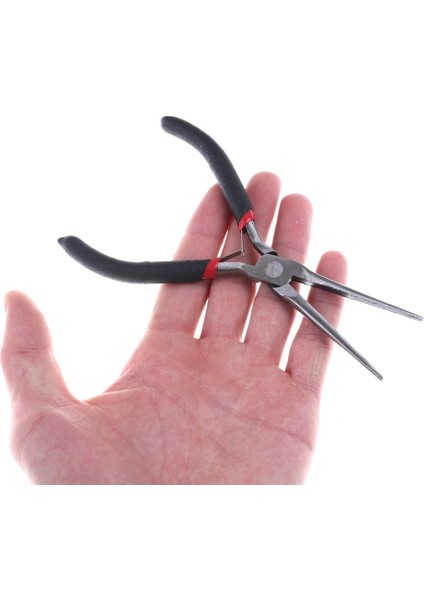 Mini Hassas Elektrikçi Metal Uzun Iğne Kargaburun Yan Kesici Bulmaca Modelleme Çalışması Onarım El Aleti Yalıtım Sapları ile (Yurt Dışından) modelleri