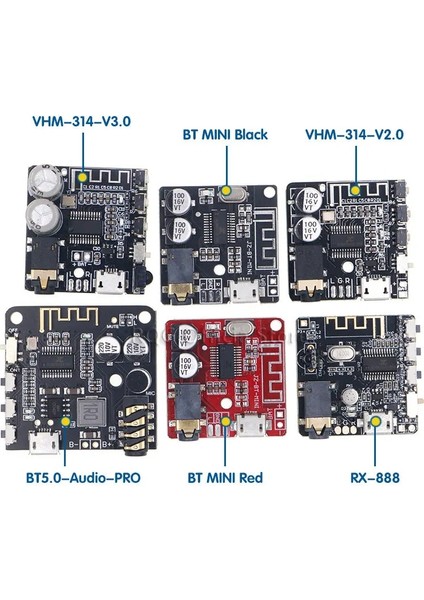 Bluetooth 5.0 Bluetooth Ses Alıcı Kurulu Bluetooth 5.0 Mp3 Kayıpsız Dekoder Kurulu Kablosuz Stereo Müzik Modülü (Yurt Dışından)