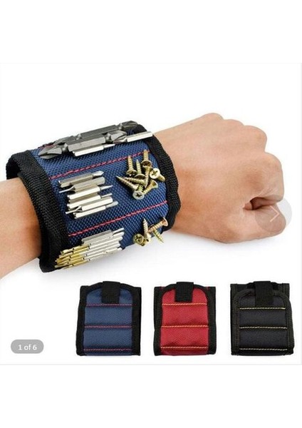 Stil 1 Ağaç Işleme Manyetik Bileklik Taşınabilir Alet Çantası Elektrikçi Bilek Aracı Kemer Vidaları Çivi Matkap Uçları Tutucu Tamir Araçları (Yurt Dışından) fiyatları