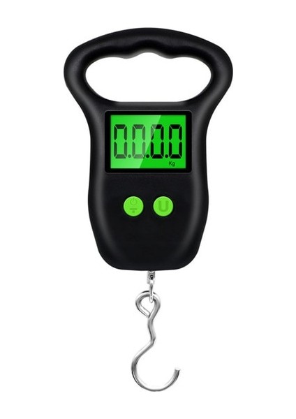 Styleb Taşınabilir 50 kg Asılı Terazi Arkadan Aydınlatmalı Elektronik Balıkçılık Ağırlıkları Cep Dijital Terazi Balıkçılık Bagaj Mutfak Ağırlığı (Yurt Dışından)