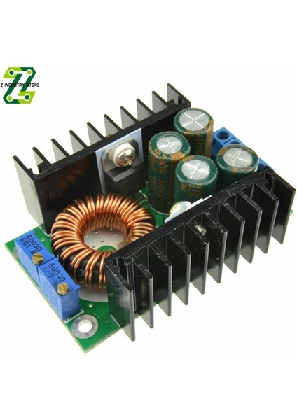 cc XL4016 ile 9A 5-36V Ila 1.3-32V Dc-Dc Dijital Voltaj Regülatörü Buck Kademeli Güç Kaynağı Modülü Aşırı Sıcaklık Koruması (Yurt Dışından)