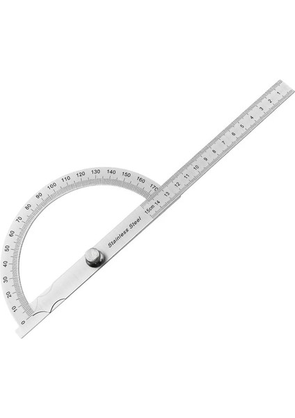 Kırmızı 180 Derece Iletki Metal Açı Bulucu Gonyometre Açı Cetvel Paslanmaz Çelik Ağaç Işleme Araçları Döner Ölçüm Cetveli 100-150 (Yurt Dışından) fiyatları