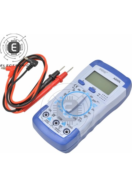 Sarı Gri A830L LCD Dijital Multimetre Ac Dc Gerilim Diyot Frekans Multitester Akım Test Cihazı Buzzer Fonksiyonlu Aydınlık Ekran (Yurt Dışından) indirimleri