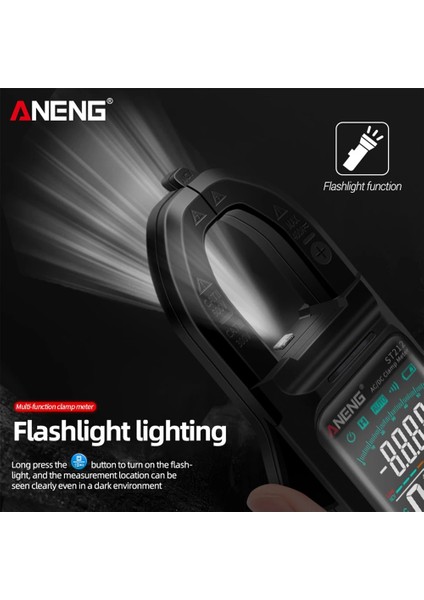 2 Adet Timsah Klip Aneng ST212 ST211 Dc/ac Akım Dijital Pens Metre 6000 Sayısı 400A Amp Multimetre Gerilim Test Cihazı Ncv Ohm Otomatik Aralığı LCD Ekran (Yurt Dışından) indirimleri