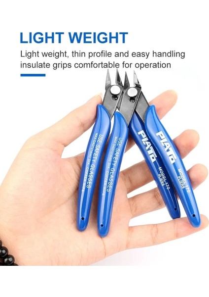 Lightblue 1 Adet Model Pense Tel Pense Kesim Hattı Sıyırma Çok Amaçlı Striptizci Bıçak Crimper Sıkma Aracı Kablo Kesici Elektrikli Forseps (Yurt Dışından) indirimleri