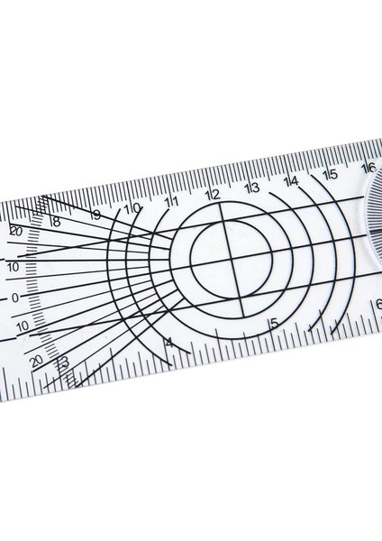 1 Adet 360 Derece Gonyometre Açısı Tıbbi Omurga Açısı Cetvel Açı Inklinometre Cetvel Iletki Açı Bulucu Ölçme Aracı (Yurt Dışından) indirimleri