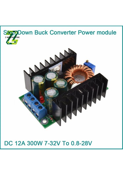 cc XL4016 Olmadan 9A 5-36V Ila 1.3-32V Dc-Dc Dijital Voltaj Regülatörü Buck Kademeli Güç Kaynağı Modülü Aşırı Sıcaklık Koruması (Yurt Dışından) fırsatları