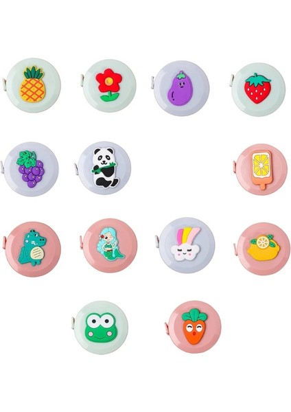 I Karikatür 150CM/60 "mezura Taşınabilir Geri Çekilebilir Cetvel Çocuk Yükseklik Cetveli Santimetre Inç Rulo Dikiş Terzi Mezura (Yurt Dışından) indirimleri