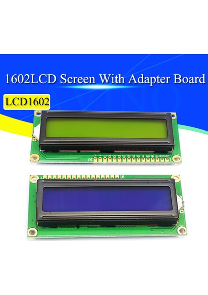 LCD1602 Mavi LCD1602 LCD Modülü Mavi Ekran IIC/I2C 1602 Arduino 1602 Için LCD MEGA2560 Yeşil Ekran (Yurt Dışından) fiyatları
