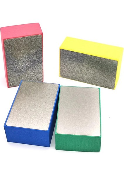 100 Mesh Elmas Parlatma El Pedi Blok Kiremit Cam Aşındırıcı Taşlama Bloğu Pedi Mermer Seramik Aşındırıcı Zımpara Diski 90X55MM (Yurt Dışından) indirimleri
