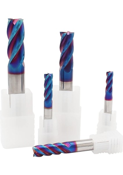 1 Adet, 4X4DX50L-4F HRC65 HRC50 55 65 4 Flüt Tungsten Karbür Çelik Frezeler Kesici Takım End Mill Freze Kesicisi Alaşım Kaplama Cnc Işleme (Yurt Dışından) modelleri