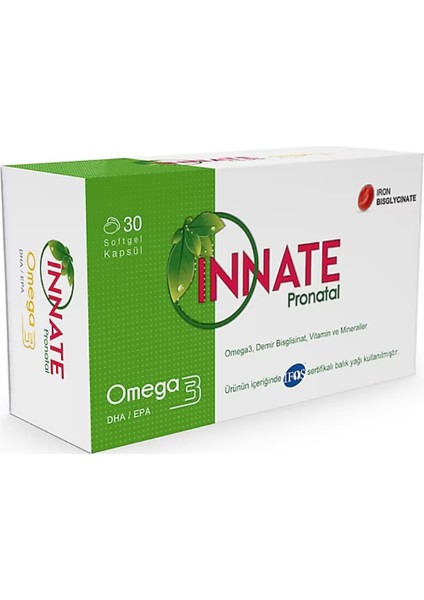 Innate Pronatal 30 Kapsül