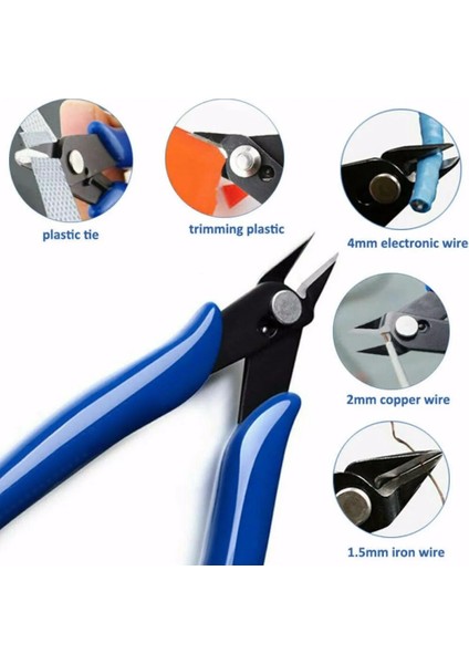 1 Adet 1 Adet Elektrikçi Tel Kablo Pensesi Tel Zanaat Yan Kesici Kesme Onarım Aracı Kesici Kesme Yan Makası Paslanmaz Çelik Makası (Yurt Dışından) indirimleri