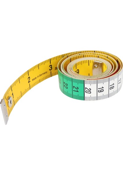 Tip 3 150CM/60IN Vücut Ölçüm Cetveli Renkli Dikiş Terzi Bandı Mini Ölçü Yumuşak Düz Cetvel Santimetre Metre Dikiş Ölçüm Bandı (Yurt Dışından)