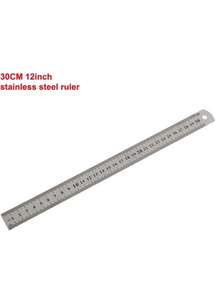 30 cm Cetvel Cetvel Çizici Konumu Ağaç Işleme Çizim Scriber Cetvel Konumlandırma Bloğu Ağaç Işleme Hattı Scriber Ölçer 15 20 30 cm Çelik Cetvel (Yurt Dışından)