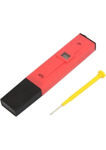 Kırmızı Doğruluk 0.1 Ph Ölçer 0.1/0.01 Ph Yüksek Hassasiyetli Su Kalitesi Test Cihazı, 0-14 Ph Değer Aralığı, Akvaryum, Yüzme Havuzu, Içme Için Uygundur (Yurt Dışından)