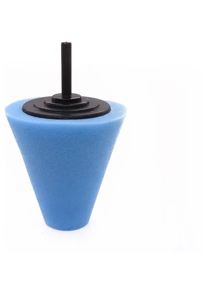 Orta 1 Adet Araba Parlatma Pedi Parlatıcı Köpük Sünger Ped Koni Parlatıcı Tampon Pedi Otomotiv Ağda Kiti Araba Tekerlek Hub Far Parlatma (Yurt Dışından)