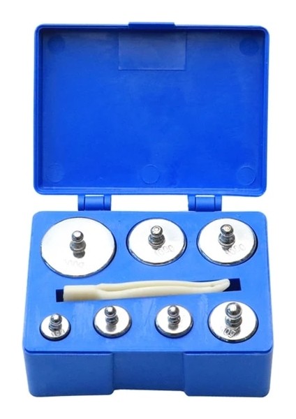 500G 5/6/7 Adet M2 Hassas Kalibrasyon Ağırlığı Dijital Tartı Seti Kiti Cımbız ile Ağırlık Ölçeği Araçları Dahil 5-200G Sıcak Satış (Yurt Dışından)