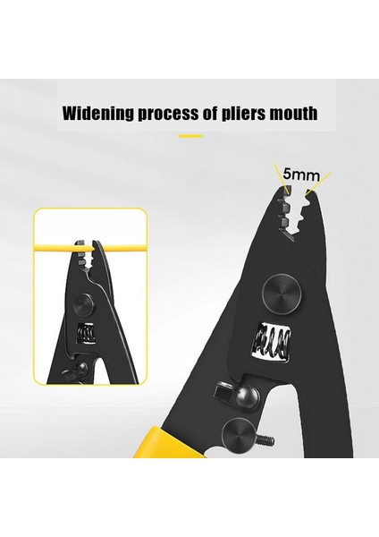 13 cm Cfs-3 Üç Portlu Fiber Optik Striptizci Pense Tel Striptizci Ftth Araçları Için Optik Sıyırma Pense Aracı (Yurt Dışından) indirimleri